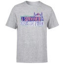 Jurassic Park I Survived Jurassic Park Men's T-Shirt - Grey