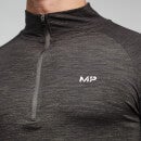 MP Moška majica Performance 1/4 Zip - Black/Carbon - XS