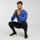 T-shirt Performance Long Sleeve MP - Blu cobalto/Nero - XS