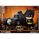 Hot Toys Batman (1989) Mini Figurine Cosbaby Batman avec la Batmobile 12 cm