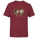 Sea Of Thieves Heart Tee T-Shirt - Burgundy