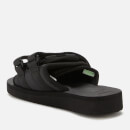 Suicoke Moto-Cab Nylon Slide Sandals - Black - UK 3