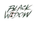 Camiseta Viuda Negra Handwriting - Mujer - Blanco