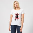 Black Widow Portrait Pose Women's T-Shirt - White