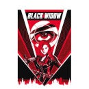 Black Widow Red Lightning Men's T-Shirt - White