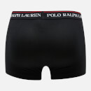 Polo Ralph Lauren Men's 3 Pack Trunk Boxer Shorts - Black/Andover Heather/Moss Green
