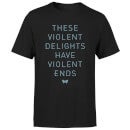 Westworld Violent Delights Men's T-Shirt - Black