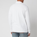 PS Paul Smith Men's Long Sleeve Zebra Polo Shirt - White - XL