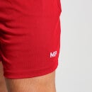 MP muške lagani šorc od trikoa za trening - jarko crvena boja - XS