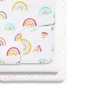 Snüz Crib Bedding Set - Colour Rainbow (3 Piece Set)