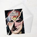 Wonder Woman International Women's Day Greetings Card