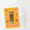 Scooby Doo 5th Birthday Greetings Card