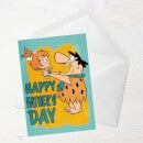 Flintstones Happy Father's Day Greetings Card
