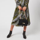 MICHAEL Michael Kors Women's Jade Gusset Shoulder Bag - Black