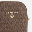 MICHAEL Michael Kors Women's Jet Set Charm Phone Cross Body Bag - Brown