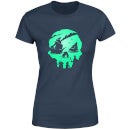 Sea Of Thieves 2nd Anniversary Skull Women's T-Shirt - Navy