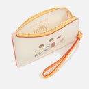 Strathberry X Miffy Women's Beach Zipped Cardholder - Vanilla/Blossom Yellow