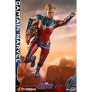 Hot Toys Marvel Avengers End Game Movie Masterpiece Acton Figure 1/6 Captain Marvel 29cm