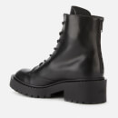 KENZO Women's Pike Leather Lace Up Boots - Black - UK 3.5
