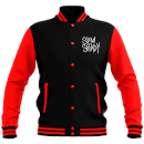 Eminem Unisex Varsity Jacket - Black / Red
