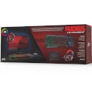 Ruckus 4 in 1 Pro Gaming Kit Headphones, Keyboard, Mouse and Mousepad