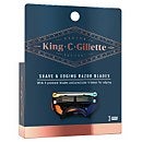 King C. Gillette Shave and Edging Razor Blades (3 Pack)