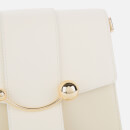 Strathberry Women's Box Crescent Shoulder Bag - Vanilla/Diamond
