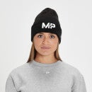 MP New Era Adīta cepure ar aproci - Melna/balta