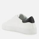 Axel Arigato Men's Clean 90 Leather Cupsole Trainers - White/Black - UK 7