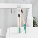 Spotlight Oral Care Bamboo Toothbrush - Teal