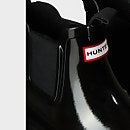 Hunter Original Kids' Chelsea Boot - Black Patent - UK 13 Kids