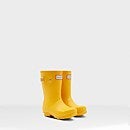 Hunter Original Little Kids' Wellington Boots - Yellow - UK 7 Toddler