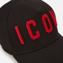 Dsquared2 Men's Icon Embroidered Cap - Black/Red
