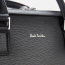 PS Paul Smith Men's Embossed Leather Slim Business Folio - Black