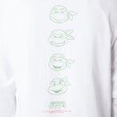 Teenage Mutant Ninja Turtles Cowabunga Unisex Long Sleeve T-Shirt - White