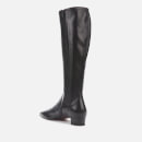 BY FAR Women's Edie Leather Knee High Boots - Black - UK 3