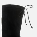 Stuart Weitzman Women's Tieland Suede Over The Knee Heeled Boots - Black - UK 3