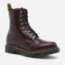 Dr. Martens Women's 1460 Serena Fur Lined Leather 8-Eye Boots - Oxblood