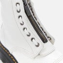 Dr. Martens Women's Sinclair Leather Zip Front Boots - White
