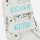 Golden Goose Toddlers' Old School Trainers - White/Silver/Fuchsia - UK 4 Infant