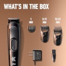 King C. Gillette Beard Trimmer and Double Edge Safety Razor Styling Kit