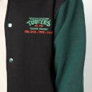 Teenage Mutant Ninja Turtles By The Slice Varsity Jacket - Black / Green