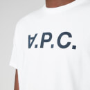 A.P.C. Men's Vpc Logo T-Shirt - Dark Navy - M