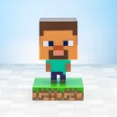 Icône lumineuse Steve Minecraft