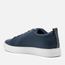 PS Paul Smith Men's Lee Leather Low Top Trainers - Dark Navy