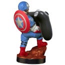 Marvel Gameverse Collectable Captain America 8 Inch Cable Guy Controller and Smartphone Stand