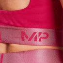 MP sieviešu Adapt sporta krūšturis ar tekstūru - Rozā