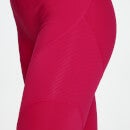 Damskie legginsy z fakturowanej tkaniny z kolekcji Adapt MP – Virtual Pink