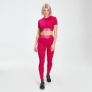 MP Adapt Textured Crop Top til kvinder - Virtual Pink