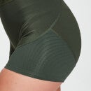 MP Women's Adapt Textured Shorts- Dark Green